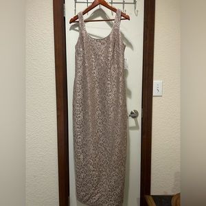 Beautiful Antique Gold Gown